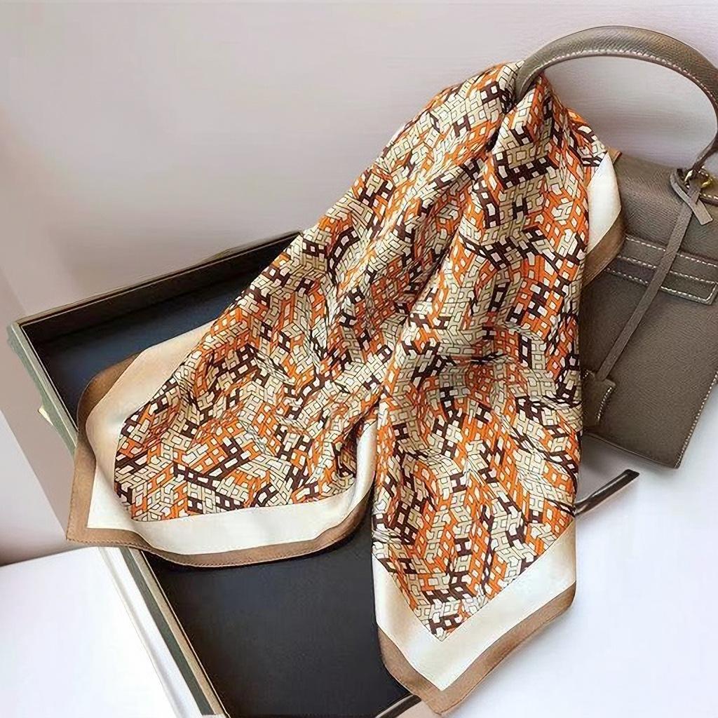 Professional Scarf Women's Spring and Summer Scarf Printed Scarf