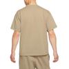 Nike T Shirts Men's Light Brown Crew Neck Moderate Straight Fit DA0321-247