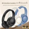 Беспроводная Bluetooth-гарнитура VJE87: Полноразмерные, Активное шумоподавление (ANC), Высокое качество звука.