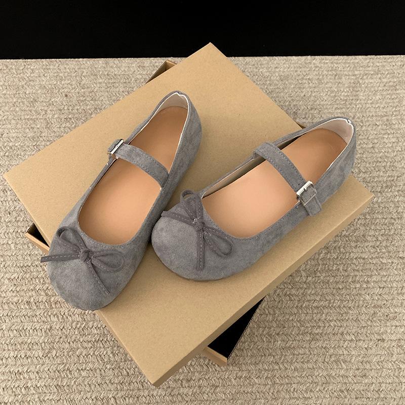 Мода Интернет знаменитости французский маленький ароматный стиль плоский подошва одинарные туфли женские 2025 новая весенняя универсальная юбка туфли Мэри Джейн