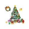 Christmas Wall Sticker DIY Santa Claus Xmas Tree Christmas Wreath Window Home Decoration