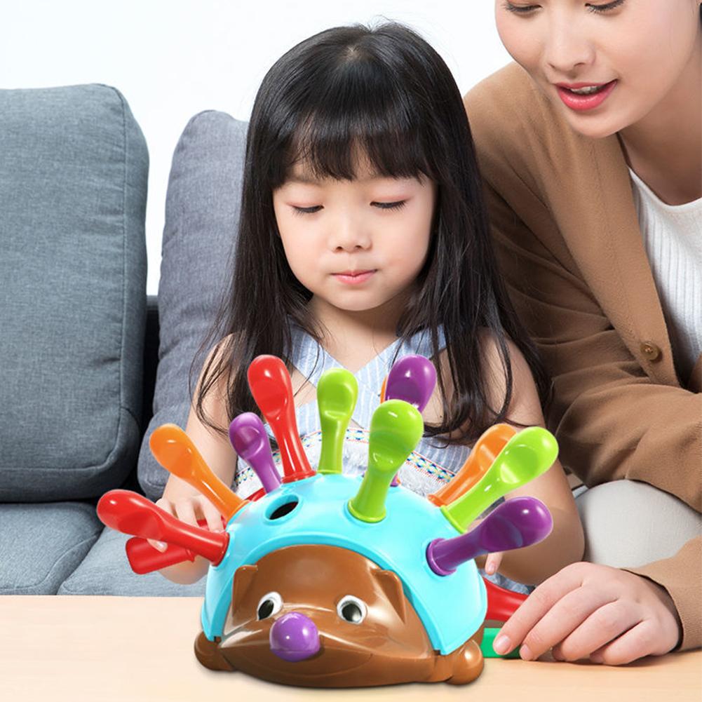 Сенсорные игрушки-ежики Игрушки для развития мелкой моторики для малышей и детей дошкольного возраста Сенсорные развивающие игрушки для путешествий для детей от 1 года до 4 лет