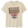 Mindset Is Everything Brain Graphic Motivational Quote T-Shirt