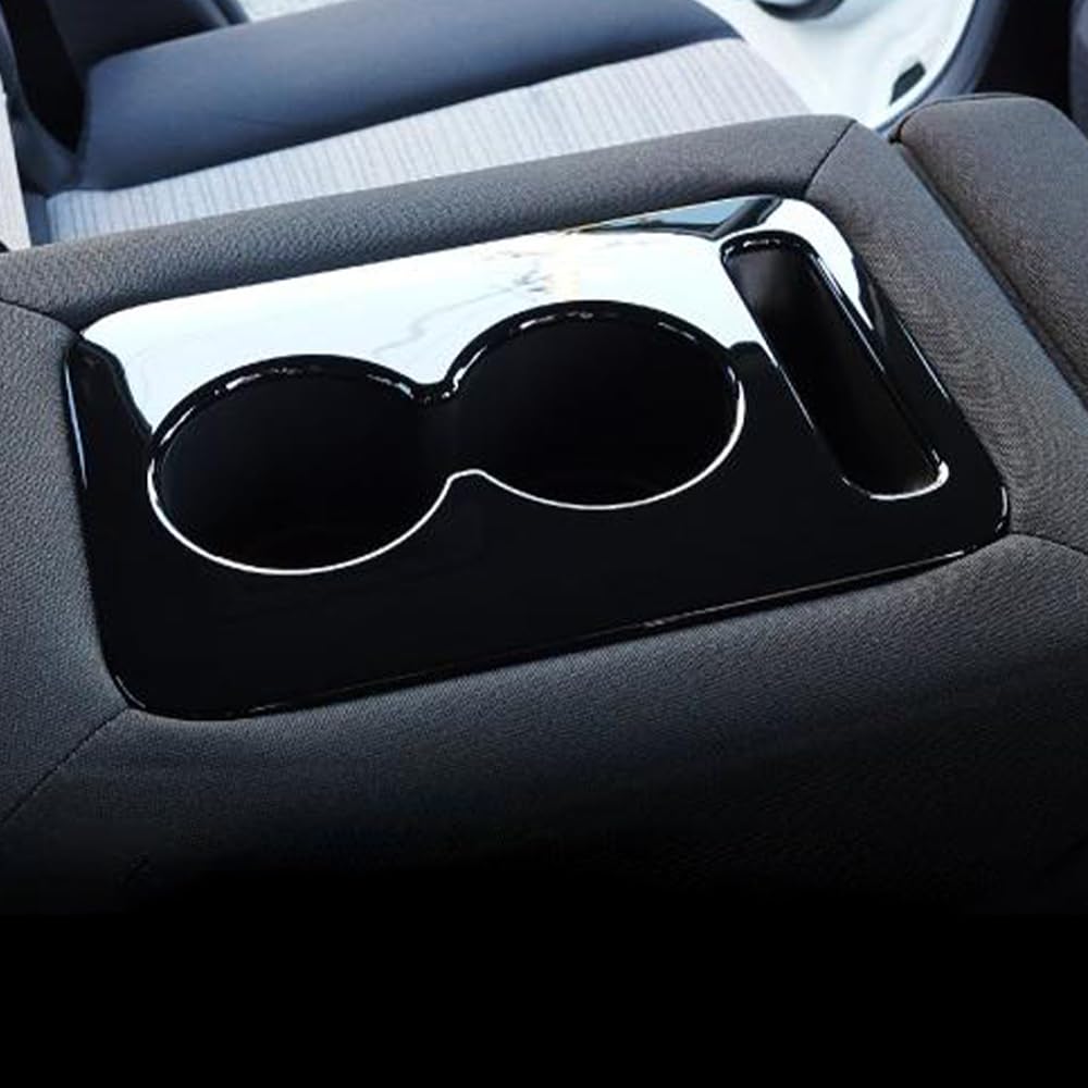 Rear Cup Holder Panel for Cover/Interior X-TRAIL SWD-DG T33/SNT33 (Black, 1-Piece, ABS) (X-TRAIL01-BK)