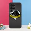 Металлический чехол Metal Gear Solid для Samsung Galaxy S26 S25 S24 S20 S21 S22 S23 Ultra S10 Plus S25 FE Задняя крышка