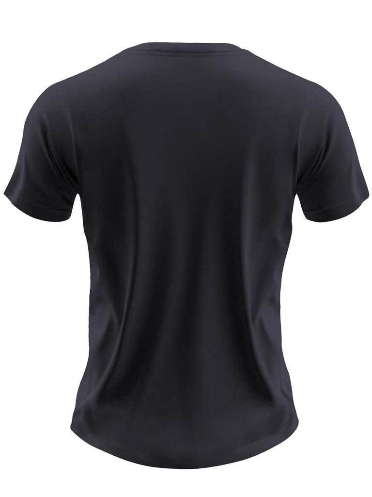 Cats Playing Tennis Graphic Print Cotton TShirt Casual Short Sleeve Crewneck Tee for Men