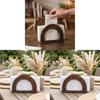 Napkin Holder For Kitchen And Dining Room With Washable Design And Retro Style