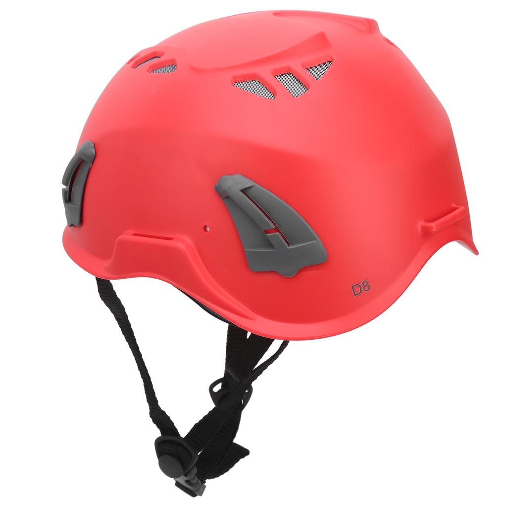 GUB D8 Rock Climbing Helmet Outdoor Safety Head Guard Adjustable Helmet for MountaineeringRed