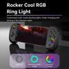 Wireless Game Controller for Android for iOS RGB Light 6-Axis Gyro Vibration Stretchable Tablet