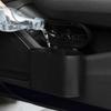 Автомобильная мусорка с герметичной крышкой, портативный автомобильный мусорный бак, органайзер для салона, ящик для хранения и мусорные пакеты для аксессуаров для чистого автомобиля