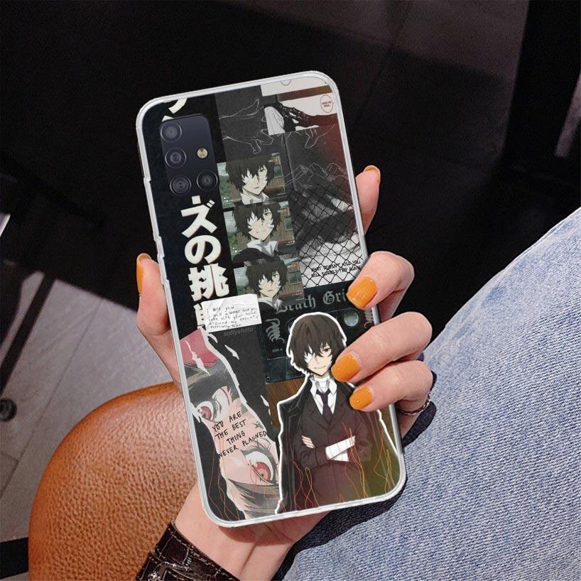 Bungo Stray Dogs Постер Аниме Чехол для телефона Для Samsung Galaxy A52 A32 A22 A12 A51 A31 A50S A30S A20S A10S Note 20 Ultra 10 Plus S1