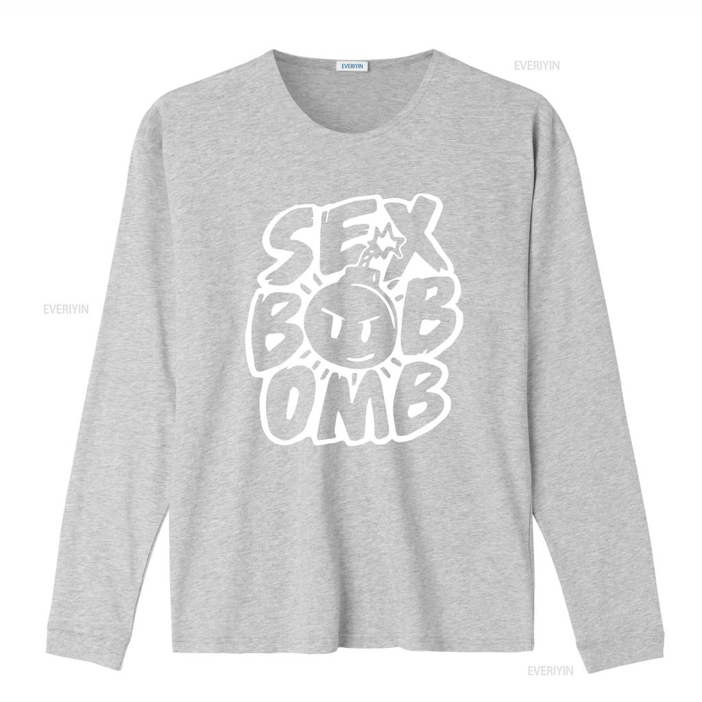 Sex Bob Omb Bobomb T Shirt vintage Washed Soft streetwear Casual Top For Everyday Wear graphic Unisex Stylish Slightly