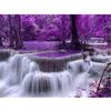 5D Diamond Painting Landscape Full Round Diamond Embroidery Waterfall Rhinestone Mosaic