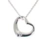 [Used] TIFFANY 925 Open Heart Pendant/Necklace/j10-3