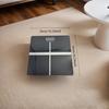 high quality1pc Black Smart Scale, Fashionable Body Weight Scale with Digital Display, LCD Screen, High Precision, Modern Design Suitable for Home,