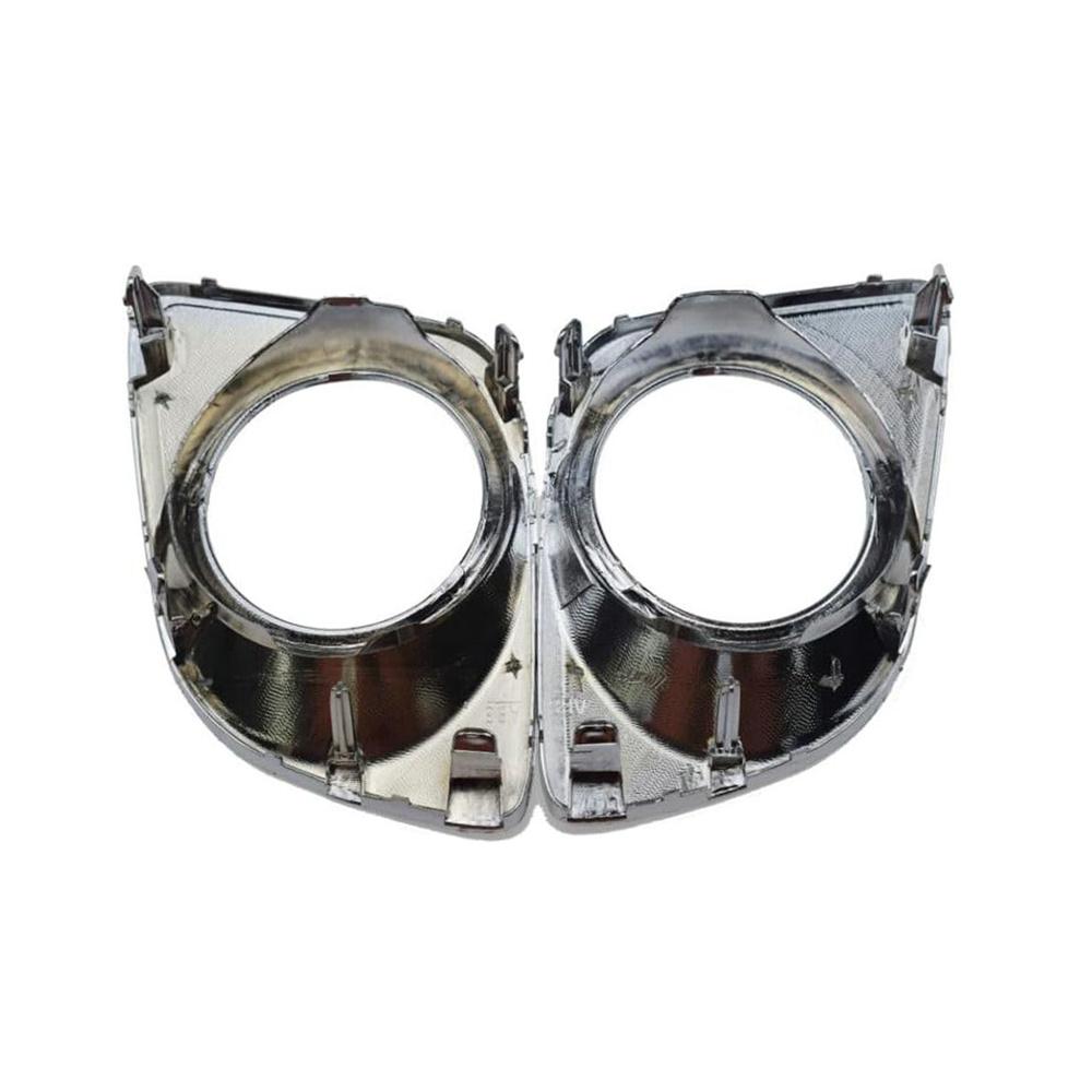 Левая и правая хромированные накладки на противотуманные фары переднего бампера подходят для Toyota Venza 2009-2012