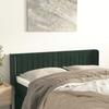 VidaXL Headboard with Ears Dark Green 147x16x78-88 Cm Velvet3119057