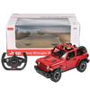 Voiture Radiocommandée - Rastar - Jeep Wrangler Jl - Rouge - Extérieur - 4 Ans Et Plus