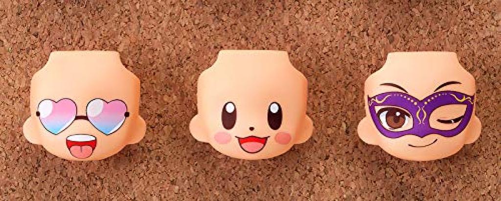Nendoroid More Сменное лицо 04 окрашенная торговая фигурка коробка из 9 немасштабных ABS&PVC