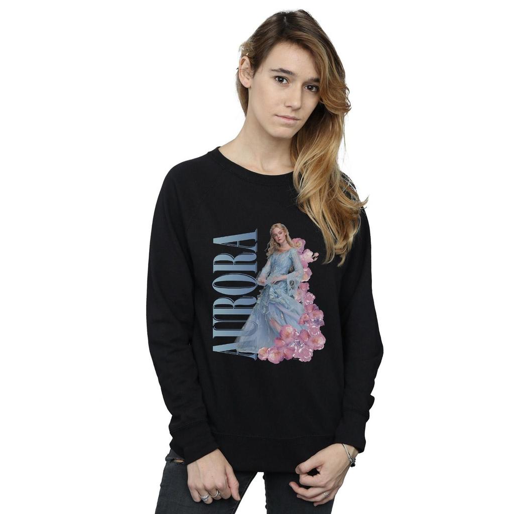 Disney Womens/Ladies Maleficent Mistress Of Evil Aurora Homage Sweatshirt