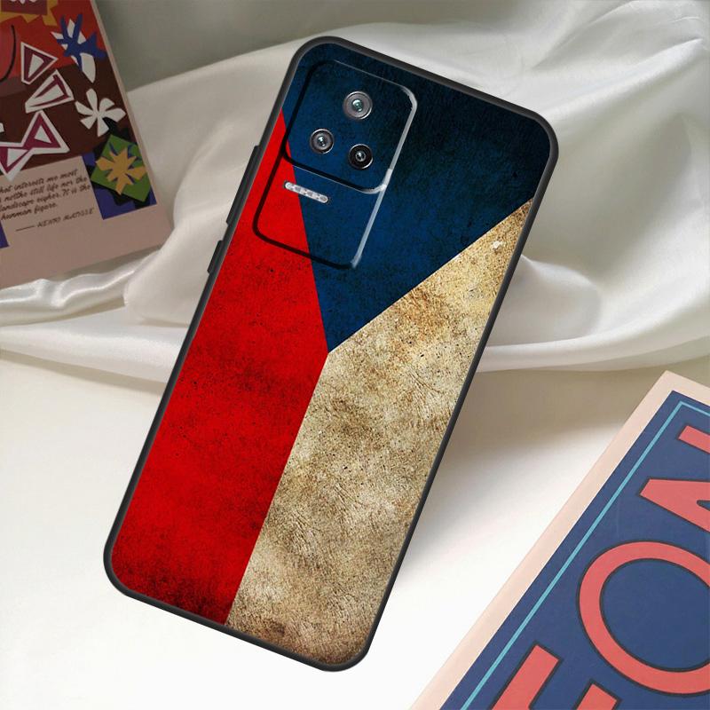 Чехол с чешским флагом для Xiaomi 13 14 Ultra 11T 12T 13T Pro 12 Lite POCO X6 M6 Pro X3 X4 X5 M5s F3 F5