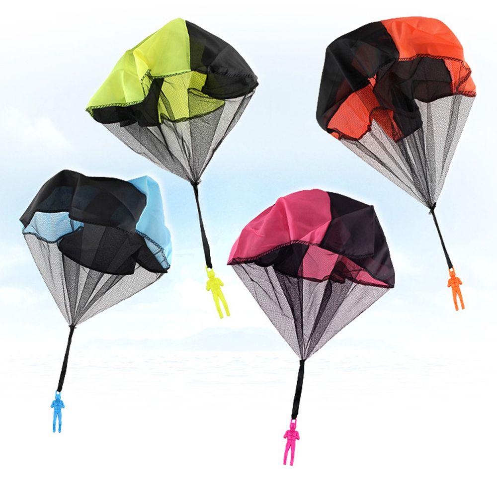 Play Game Fun Sports Educational Toys Fly Parachute Sport Outdoor Toys Hand Throwing Parachute Toy