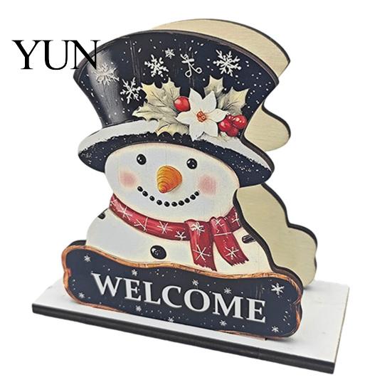 Rustic Farmhouse Countertop Organizer Christmas Theme Wooden Napkin Holder, Decorative Holiday Paper Towel Stand, Angel Shape Storage HD UV