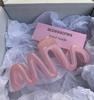 2023 Colorful Jelly Wave Hair Claw Hairpin Women Girls Fashion Design Korean Sweet Simple Irregular Hair Clip Headwear KTY