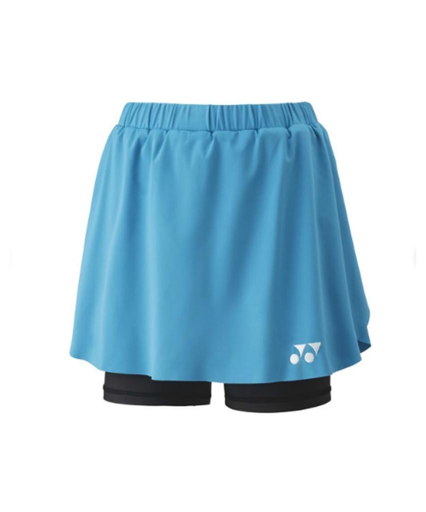 Yonex Skirt Inner Black Size S Women's (with Spats), 26181, (007),