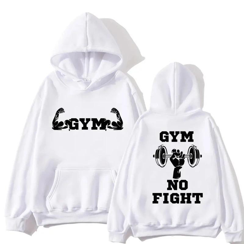 Худи с логотипом Powerhouse Gym Харадзюку Мужское худи