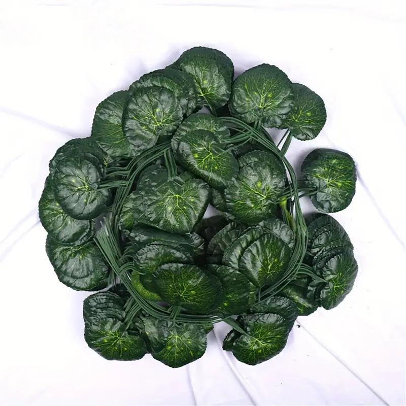 Искусственные растения для комнаты, гирлянда из искусственного плюща, подвесные растения, фальшивая зелень, листья, эстетичный декор для стены, свадьбы, вечеринки