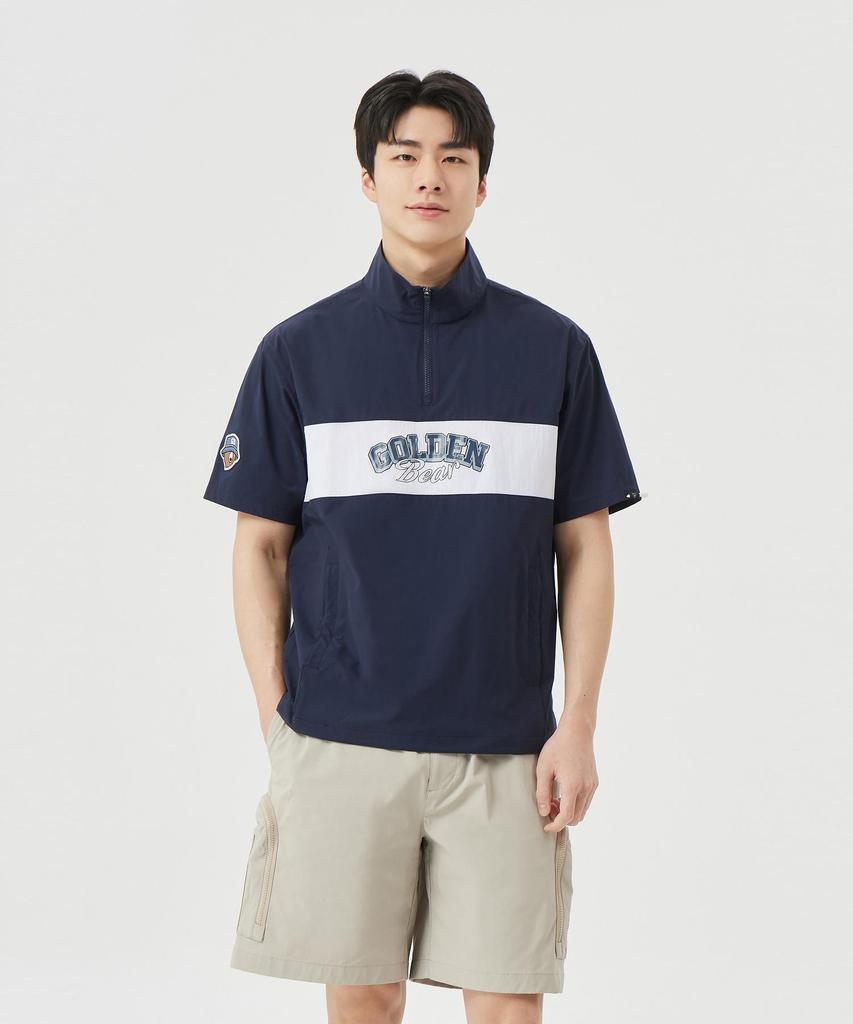 Goldeunbeeo (M) Плечевой Полосатый Вязаный Пуловер G4Tam26291Nyx