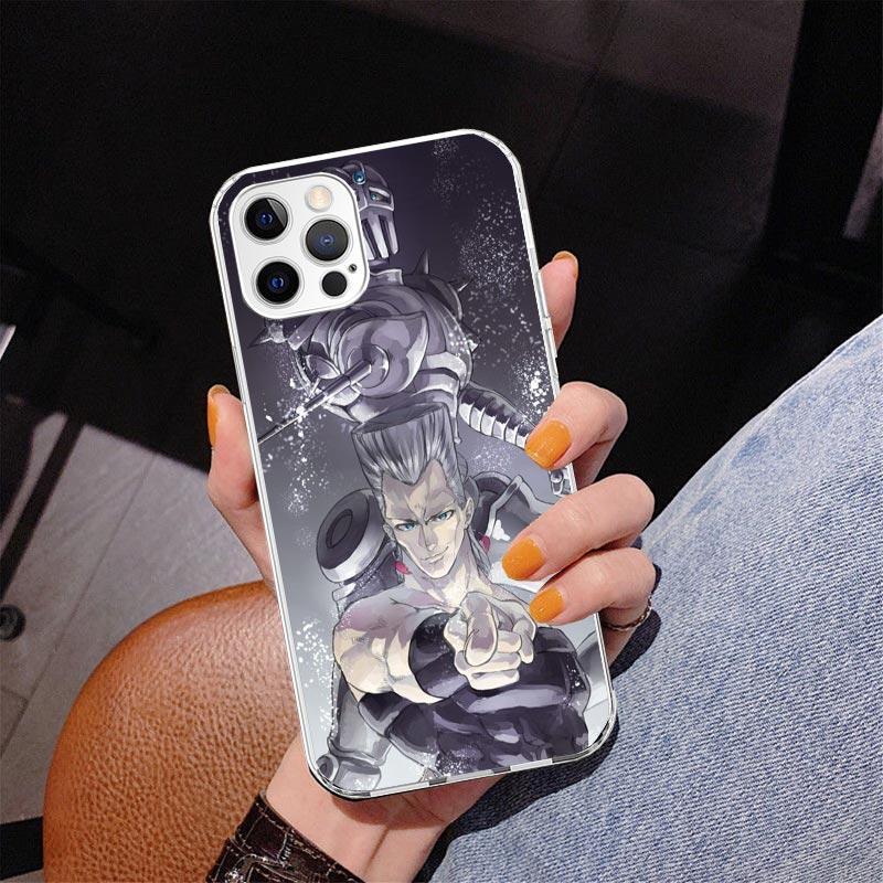 Чехол для телефона JoJo's Bizarre Adventure Для iPhone 17 Air 16 Pro Max 16E 15 + 14 Plus 11 12 13 Mini 7 8 SE Подарок Чехол с принтом Fundas 17