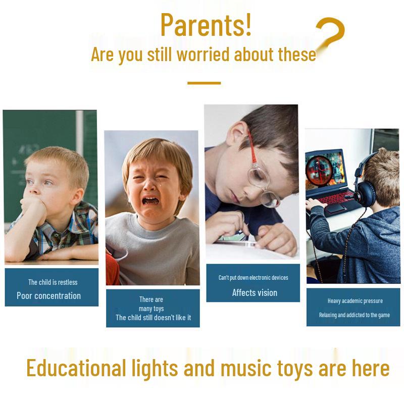 Трансграничный музыкальный кубик Рубика Flipslide портативная игра