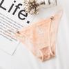 Lace Thin Strap Sexy Panties Transparent Hollow Women's Triangle Panties