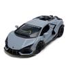 1:32 Имитация Lamborghini Revuelto Malissa Модифицированная модель автомобиля из сплава Украшение Звук и свет с обратным ходом Суперкар Подарок