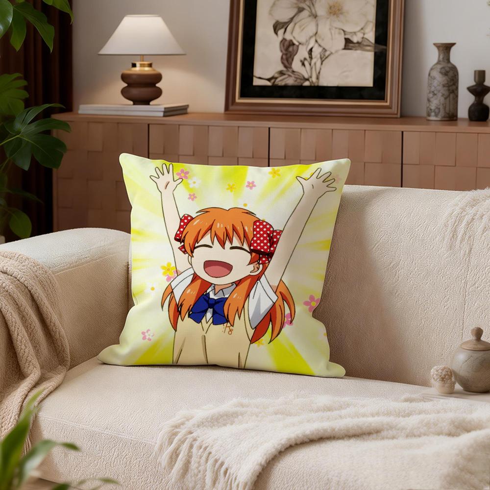 Comedy Monthly Girls Nozakikun Cushion Cover Cushion Cover Set 4Pcs 50x50 45x45 40x40 Pillowcase Decorative Sofa Home Decor