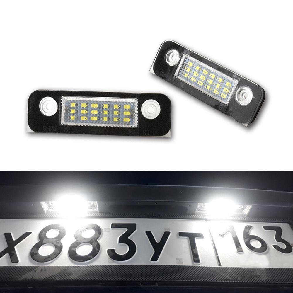 2 шт. 96BG13550AB Подсветка номерного знака для Ford