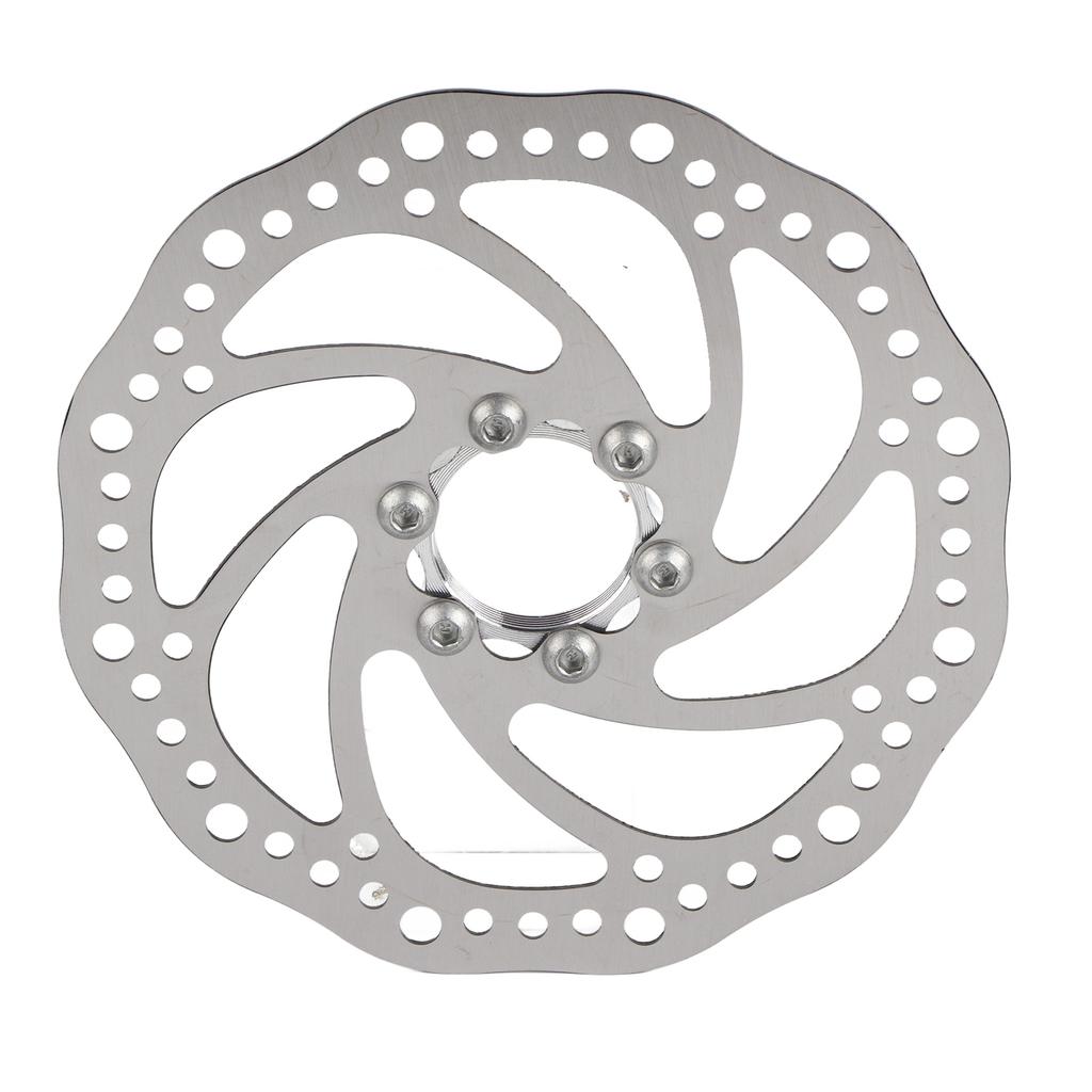 Mountain Bike 160mm Threaded Hubs Brake Disc Rotor Flange Adapter with 6 Bolts
