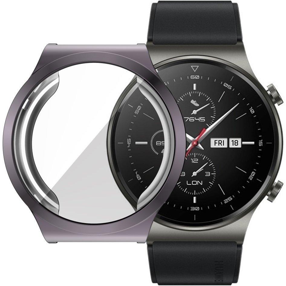 2in1 Case with Screen Protector for Huawei Watch GT 2 PRO, Gray