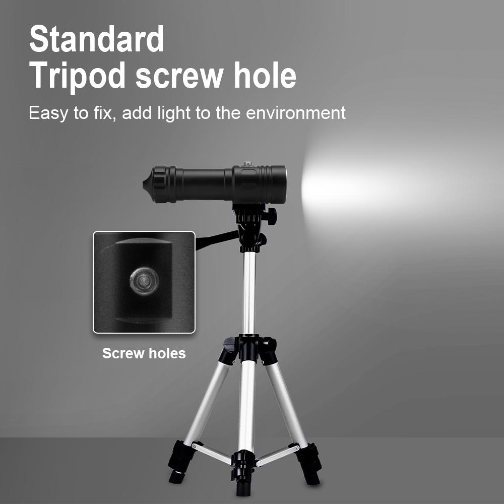 Профессиональный фонарь для дайвинга, мощный фонарь для дайвинга L2 Wick, высокая яркость 8000 лм, фонарь для дайвинга, фонарь для подводного плавания