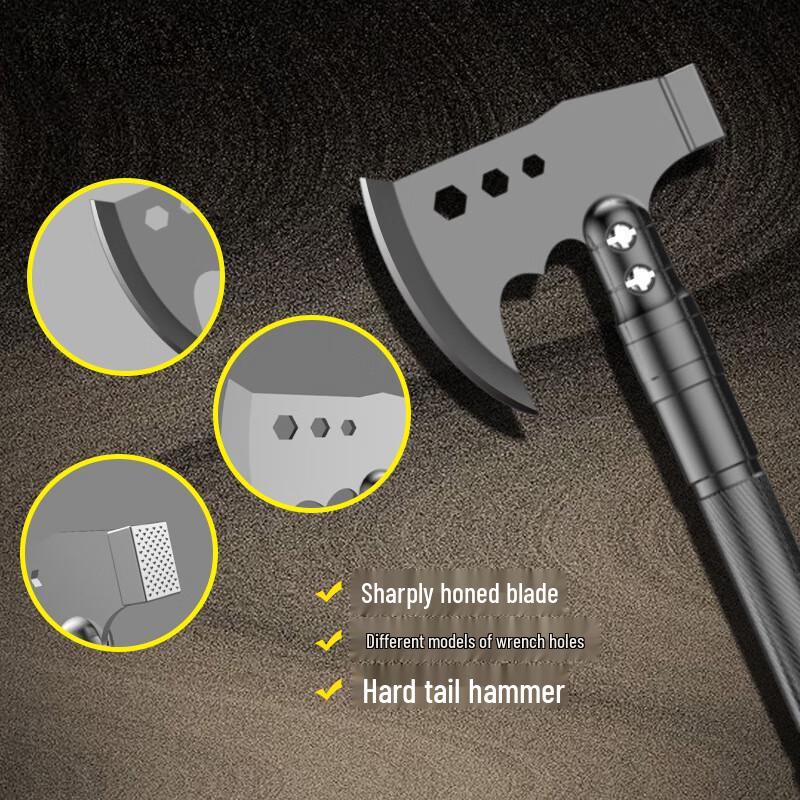 Xigang Multi-functional Outdoor Folding Shovel & Axe Set