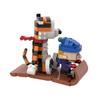 MOC Кэлвин и Хоббс Модель Строительные блоки Сани Тигр Мультяшная Фигурка для Активности Собранный Кирпичный Конструктор Детский Подарок на День Рождения