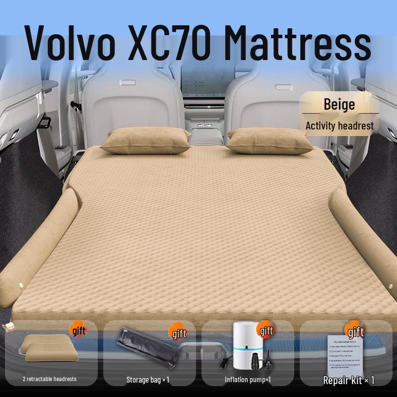 Надувной матрас для автомобиля Volvo XC70 для заднего сиденья и багажника