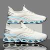 Mens Walking Shoes Fashion Breathable Blade Shoes Slip On Lightweight Shock Absorption Outdoor Casual Sneakers