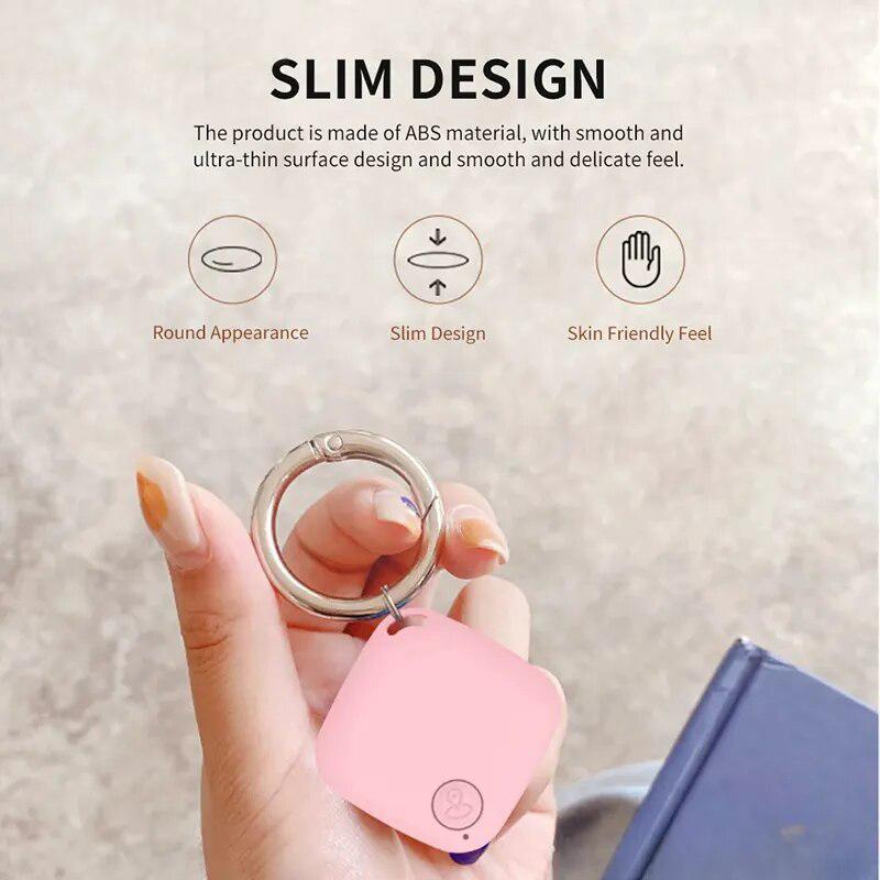 Mini GPS Tracking Device Tag Key Child Finder Car Pets Tracker Location Bluetooth Tracker Smart Tracker Vehicle Anti-lost Device