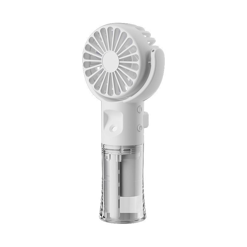 Portable Humidifier Fan Mini Handheld Mist Fan Portable USB Rechargeable Handheld Fan with Humidifier Mini Water Spray Hand Fan