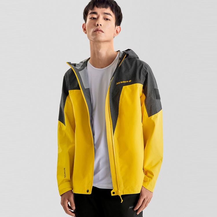 Jack Wolfskin Waterproof And Windproof Windbreaker Jacket Men's 5026931