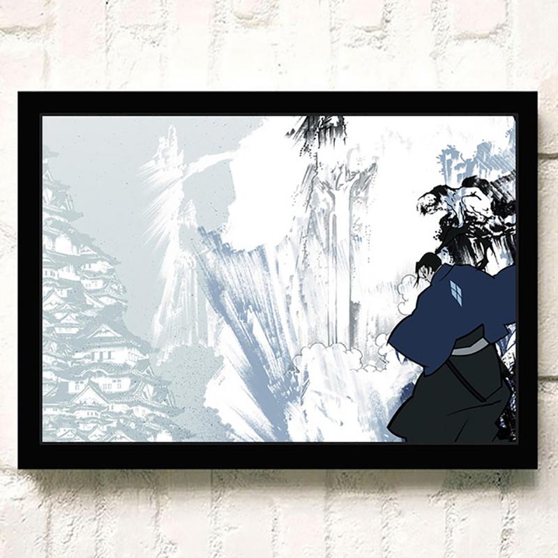 5D Diy Алмазная картина Аниме Самурай Чамплу Вышивка крестом Полный Алмазная вышивка Мозаика