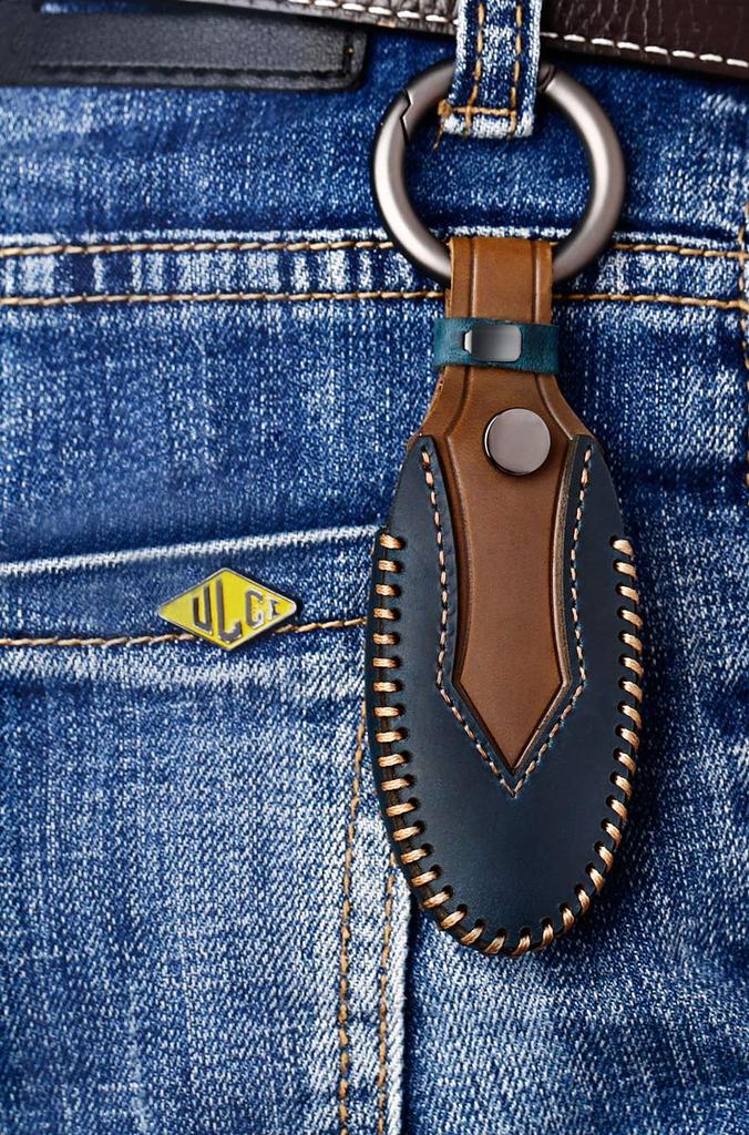 ONTTO Key Case Key Cover for Nissan Stylish Key Holder Nissan Serena Elgrand Skyline